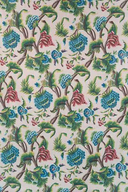 Latimer Fabric by Jean Monro in Greens