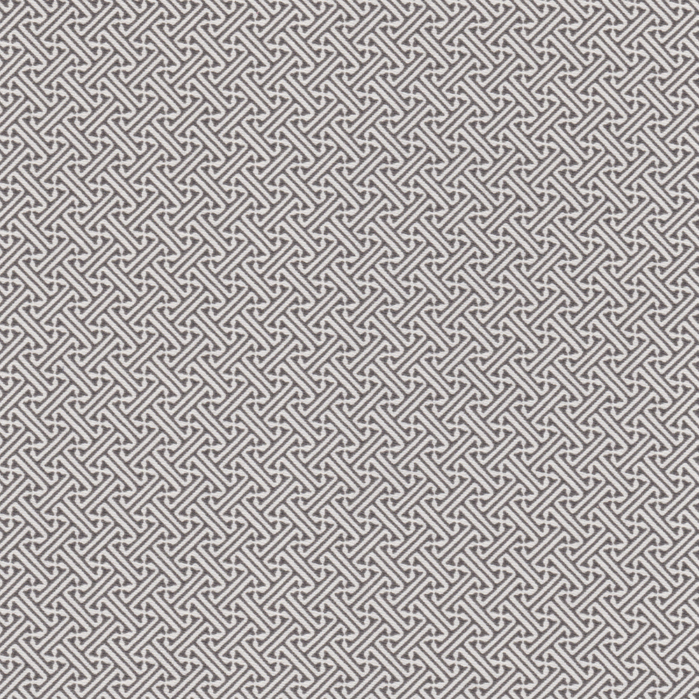 Lattice Fabric by Nile & York in Charcoal