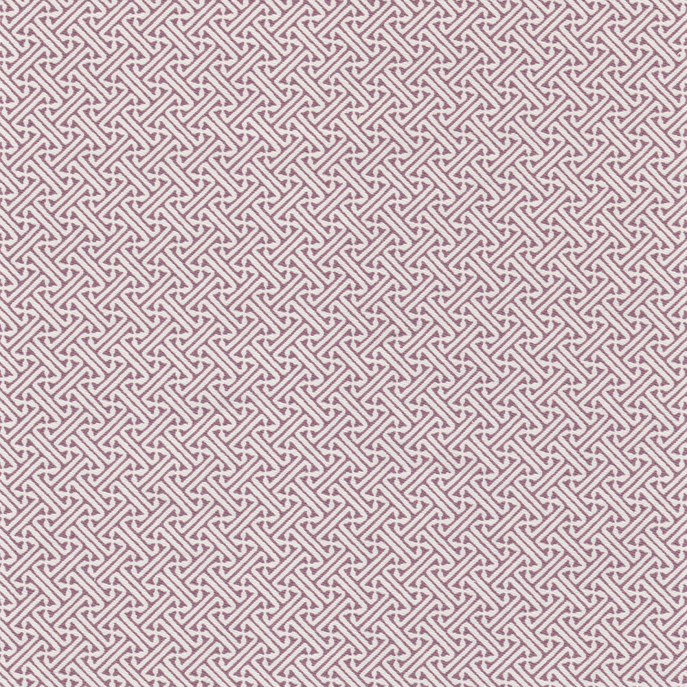 Lattice Fabric by Nile & York in Grape