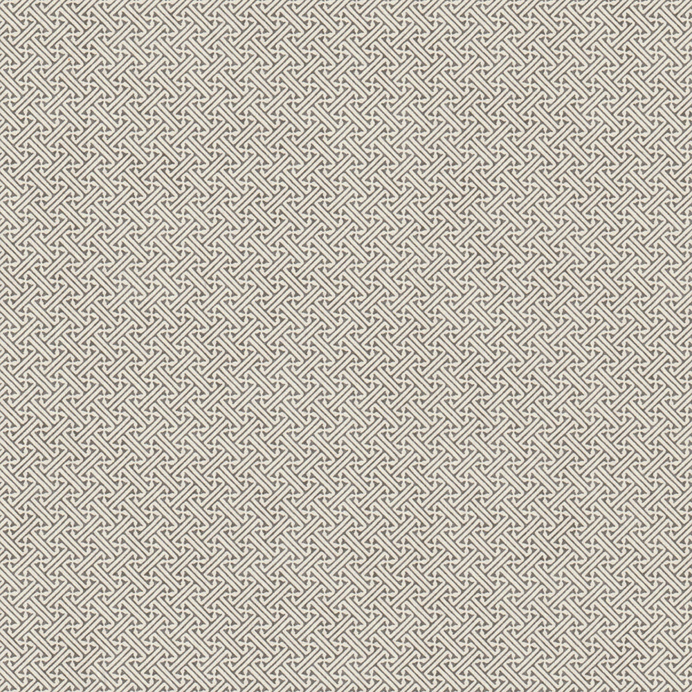 Lattice Wallpaper by Nile & York in Charcoal