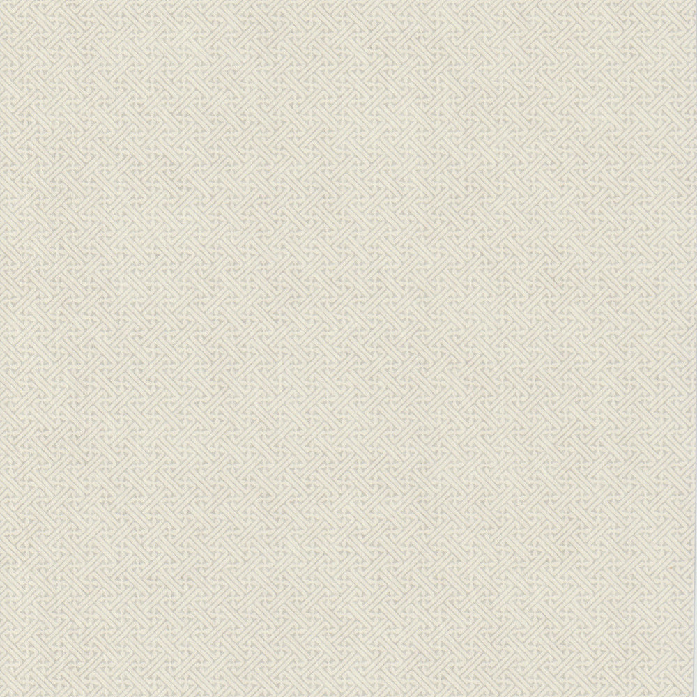 Lattice Wallpaper by Nile & York in Zinc