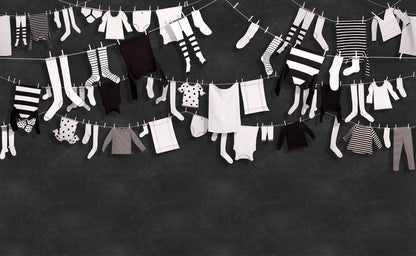 Laundry Day Original mural by Rebel Walls