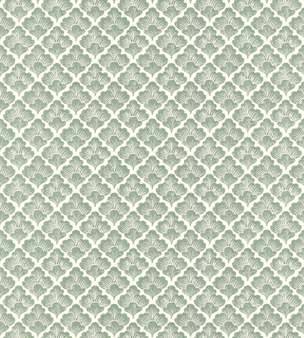 Laura Wallpaper by Langelid Von Bromssen Celadon