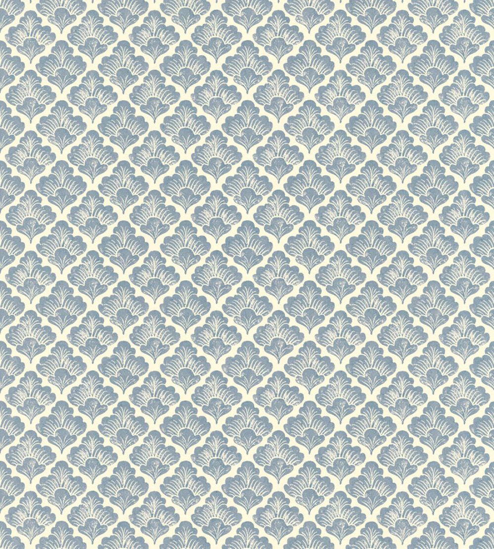 Laura Wallpaper by Langelid Von Bromssen Faded Denim