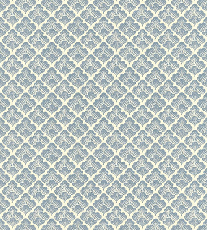 Laura Wallpaper by Langelid Von Bromssen Faded Denim