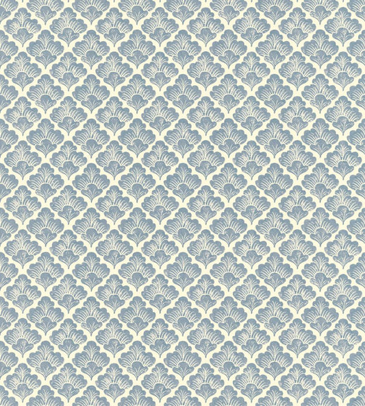 Laura Wallpaper by Langelid Von Bromssen Faded Denim
