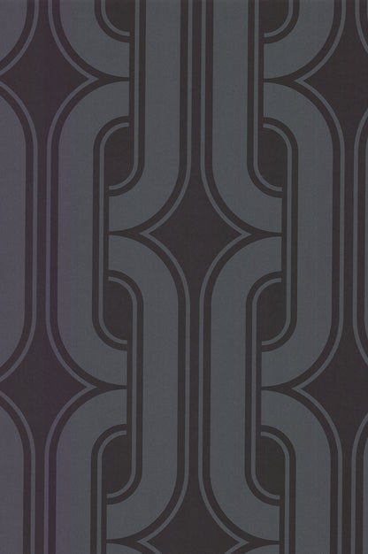 Lavaliers wallpaper by Little Greene in Cinder
