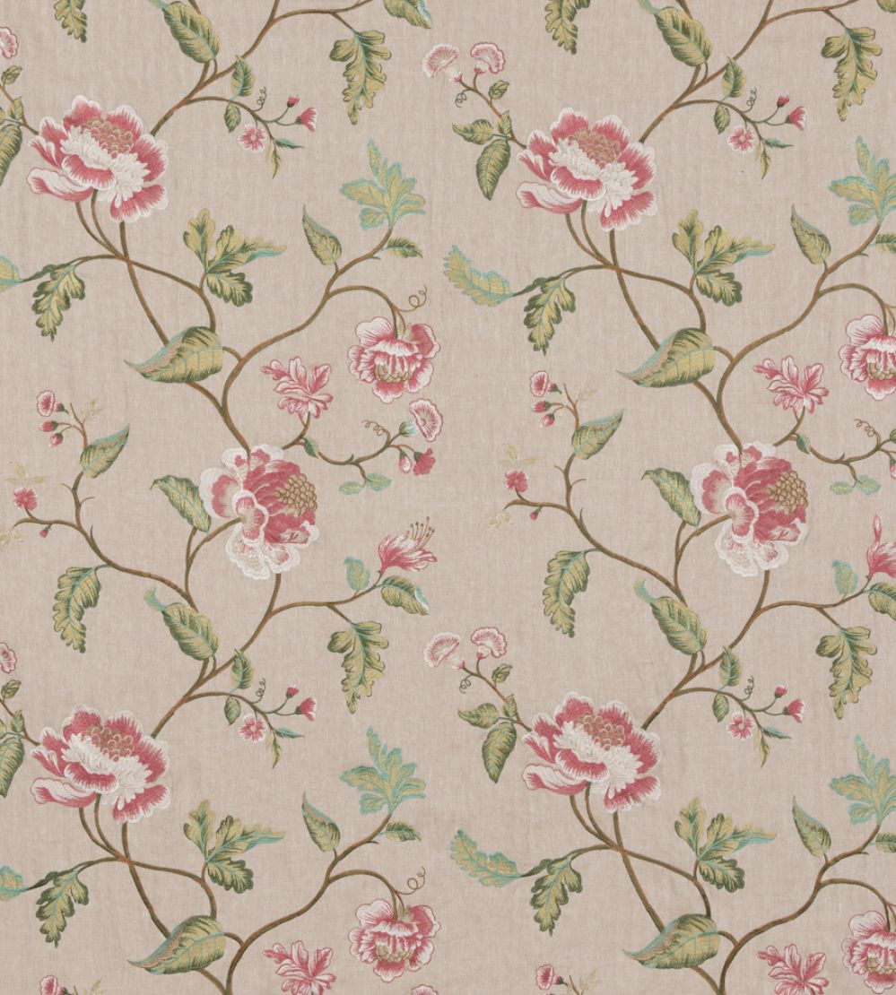 Lavenham Fabric by GP & J Baker Rose
