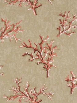 Lavezzi Wallpaper by Pierre Frey in Corail (FP196004)