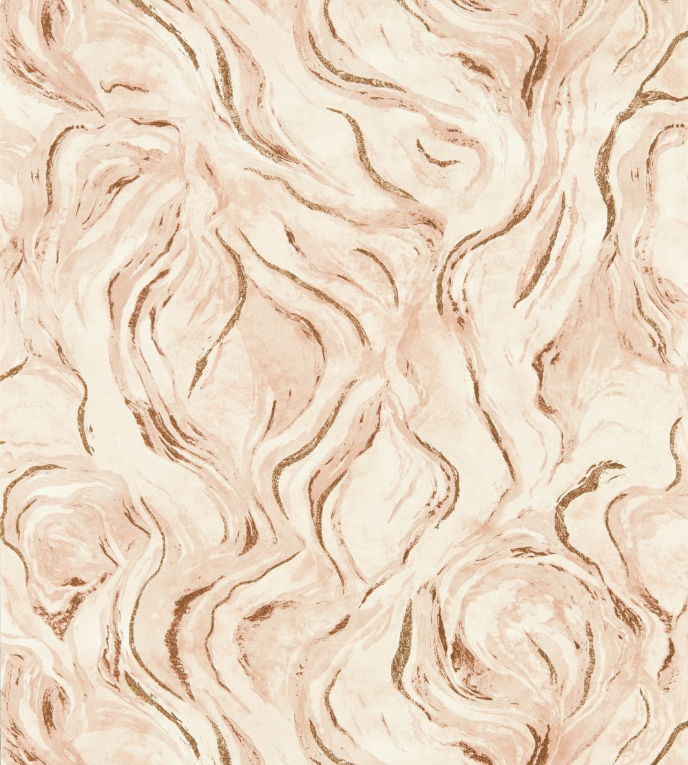 Lavico Wallpaper by Clarke & Clarke Blush