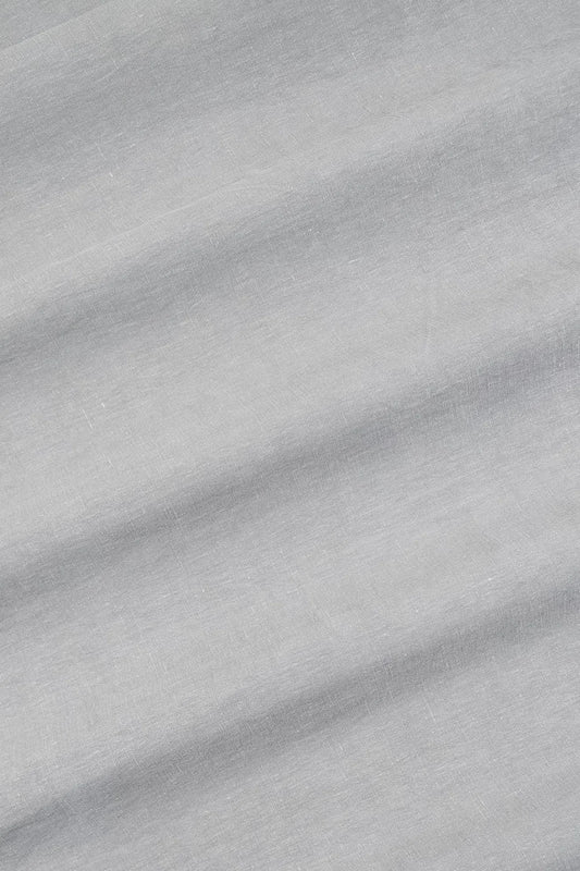 Linen Cloth Fabric by James Malone in Mist (18)