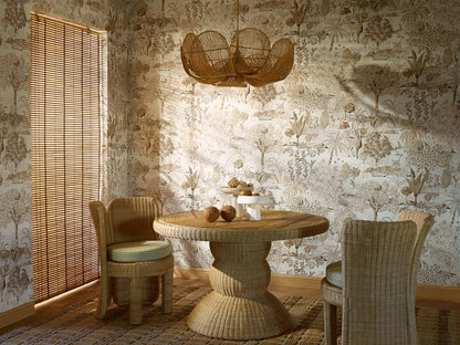 Le Jardin du Palais Wallpaper by Pierre Frey shown in a room setting (view 1)