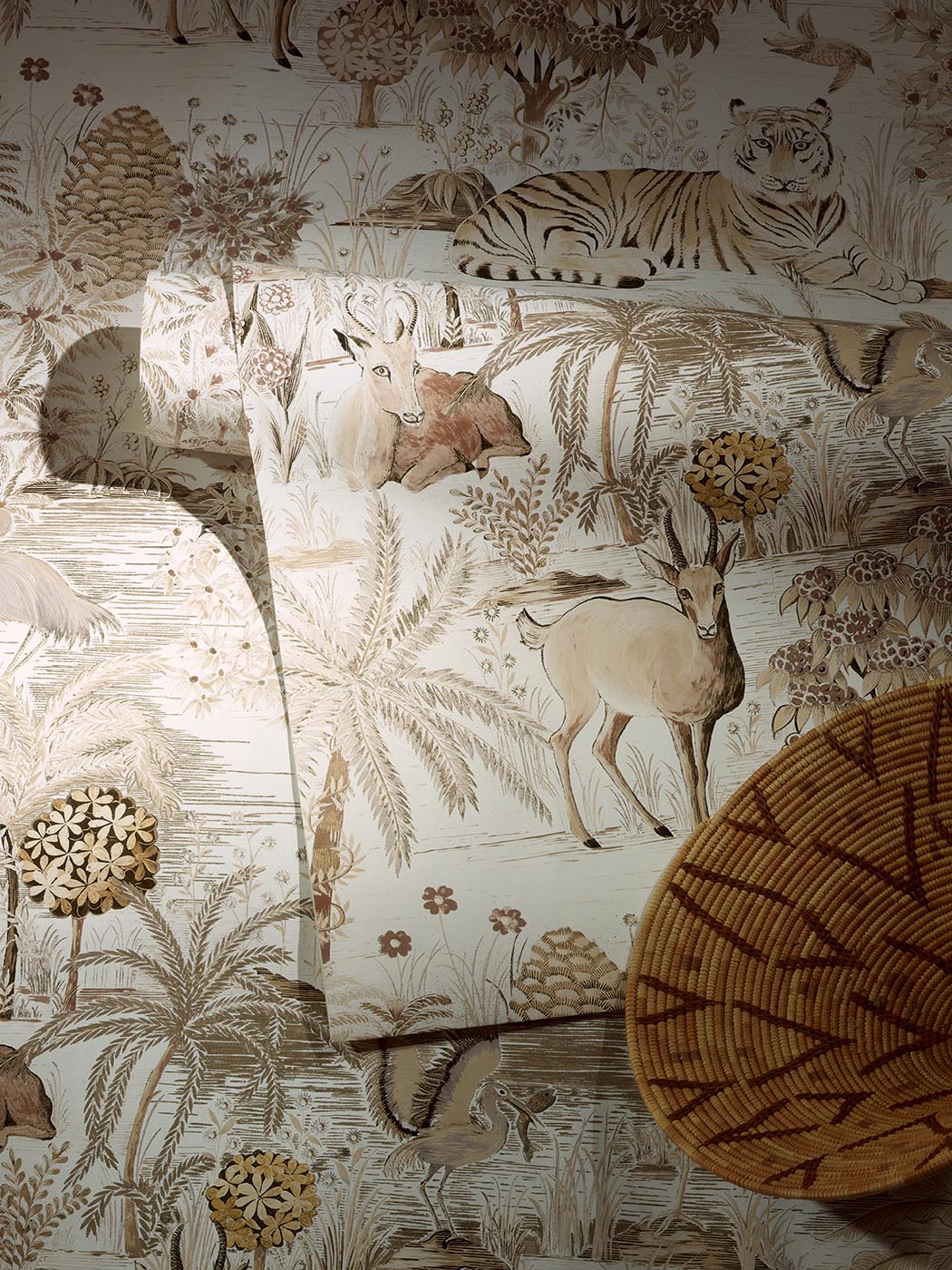 Le Jardin du Palais Wallpaper by Pierre Frey shown in a room setting (view 2)