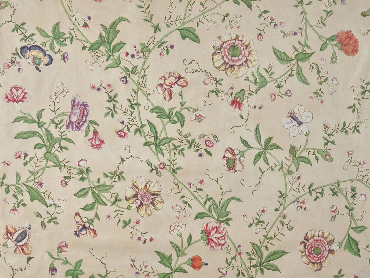 Le Paravent Chinois Chintz Fabric by Braquenié in Tilleul (B7701001)