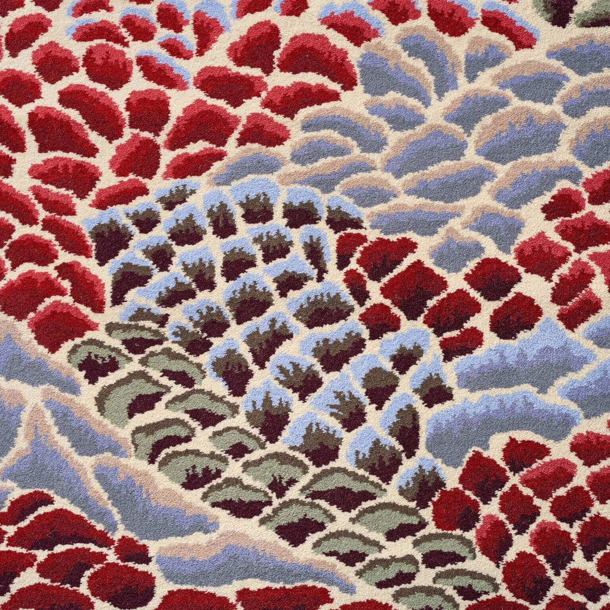 Le Rocher Axminster Rug by Braquenié in Grenat (BT118001)