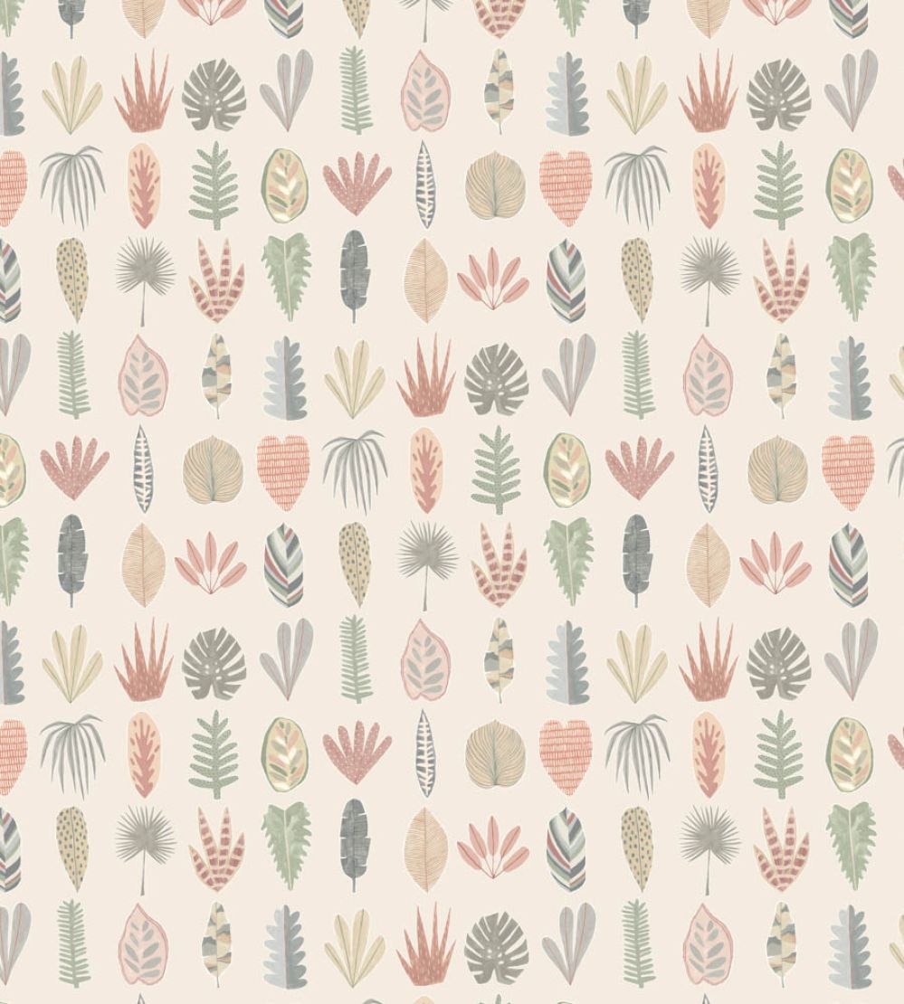 Leaf Boogie Wallpaper by Ohpopsi Linen