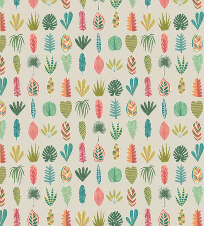 Leaf Boogie Wallpaper by Ohpopsi Tropical Mix