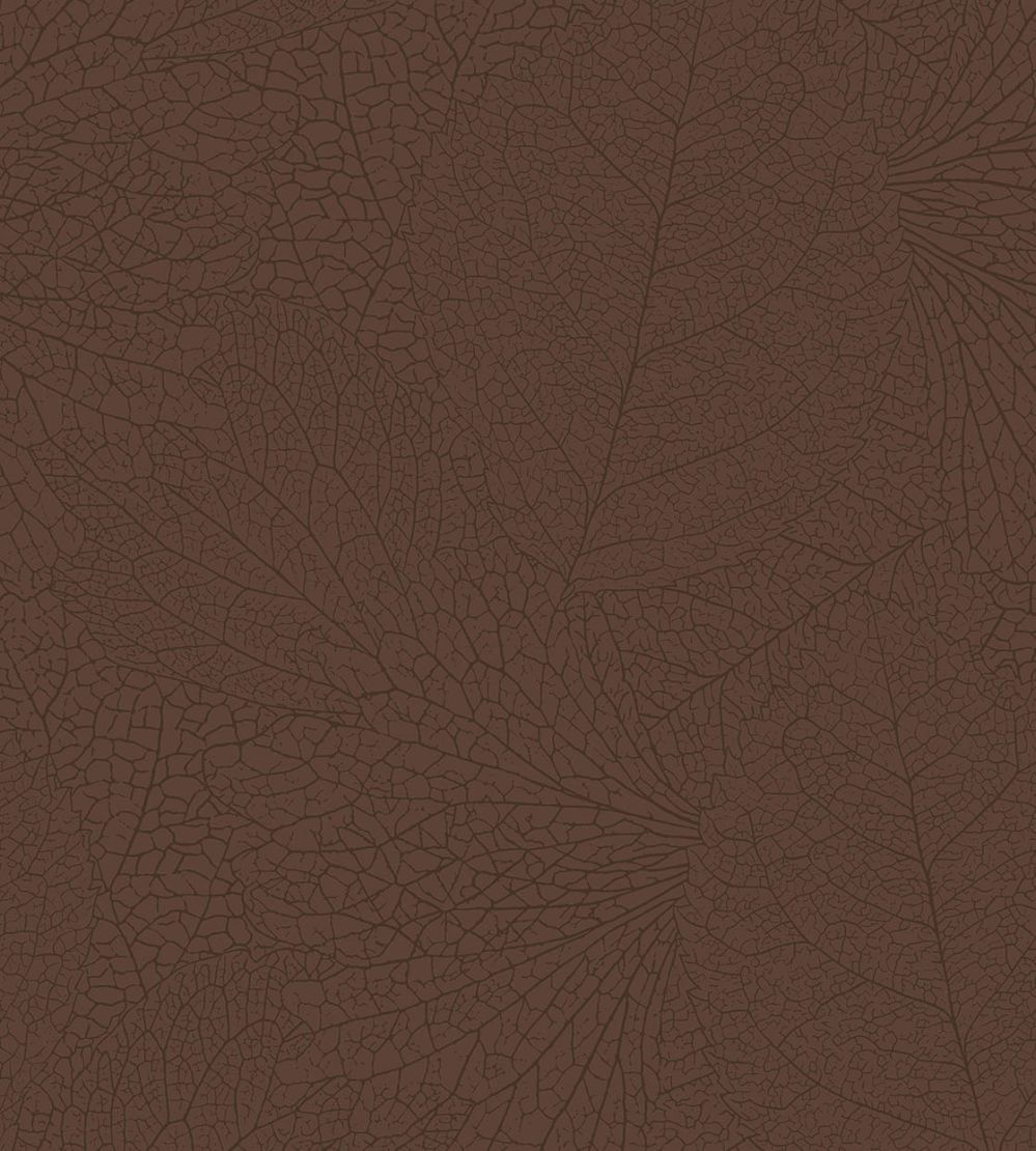 Leaf Vein Wallpaper by Eijffinger Orange/Terracotta