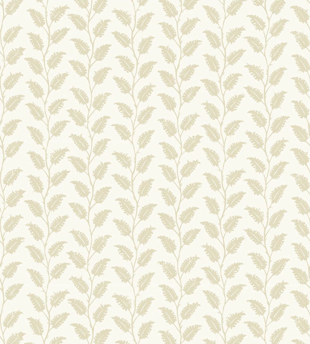 Leaf Wiggle Wallpaper by Josephine Munsey Maitland Green/Ceiling White