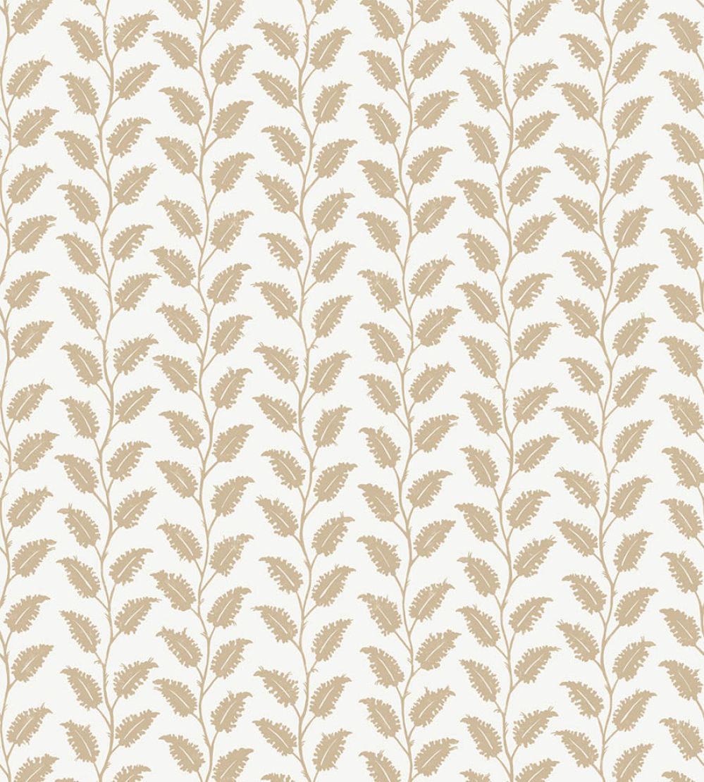 Leaf Wiggle Wallpaper by Josephine Munsey Stepping Stone/Skirting White
