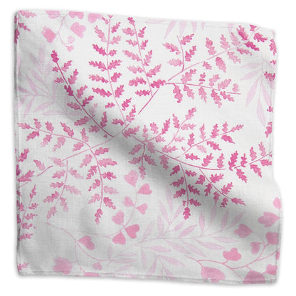 Leaves Fabric by Kathryn M. Ireland in Pink