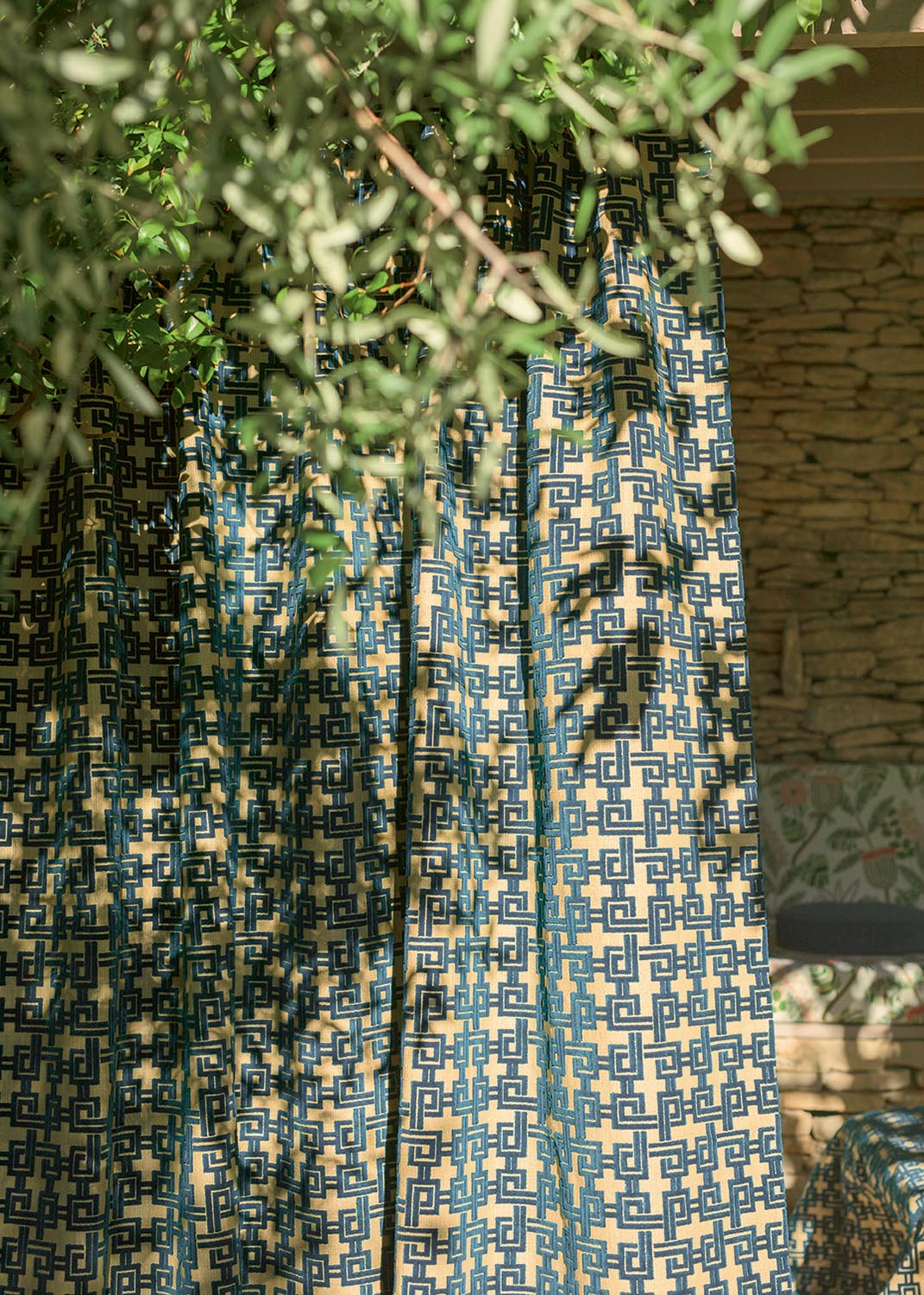 Lecce Fabric by Pierre Frey shown in a room setting (view 1)