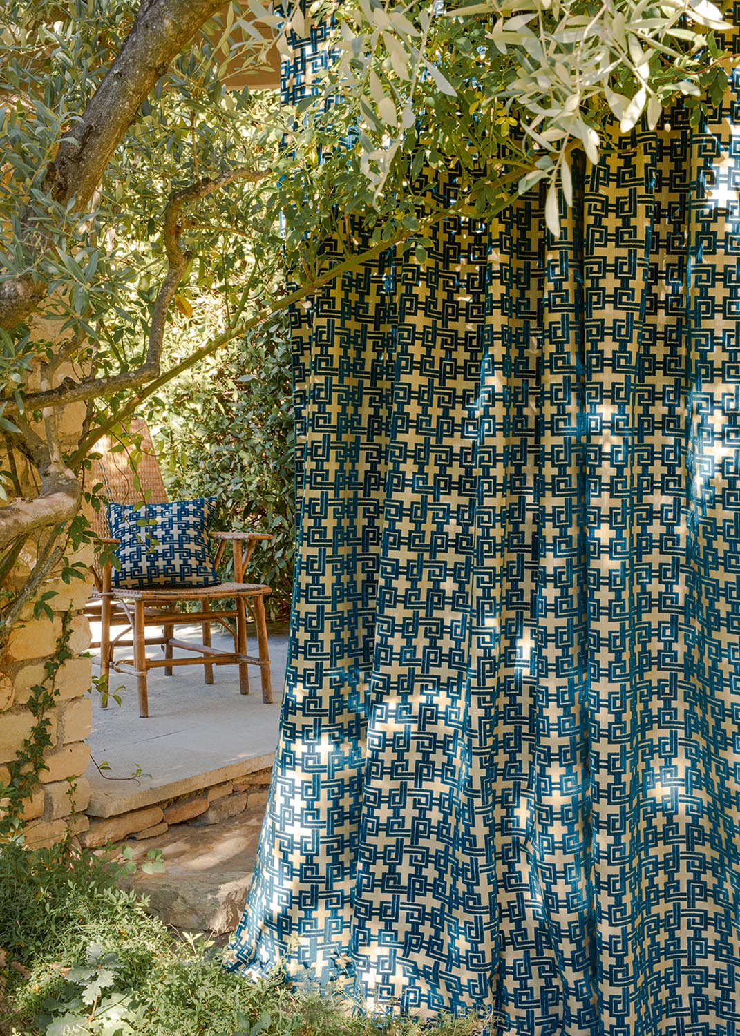 Lecce Fabric by Pierre Frey shown in a room setting (view 2)
