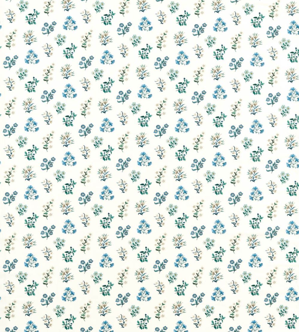 Leiden Fabric by Clarke & Clarke Denim