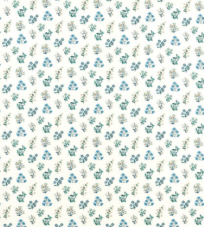 Leiden Fabric by Clarke & Clarke Denim