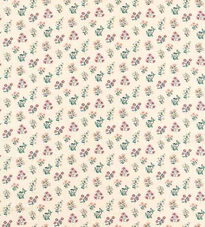 Leiden Fabric by Clarke & Clarke Teal/Berry