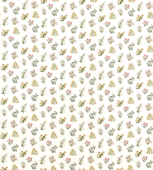 Leiden Fabric by Clarke & Clarke Blush/Ochre