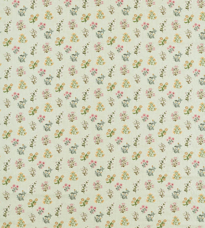 Leiden Fabric by Clarke & Clarke Blush/Sage