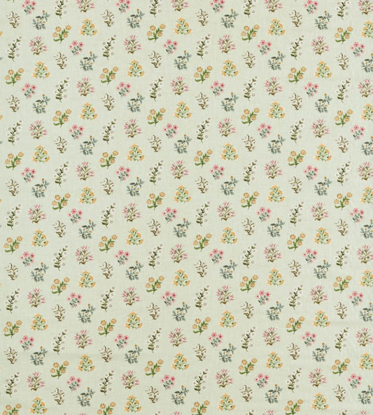 Leiden Fabric by Clarke & Clarke Blush/Sage