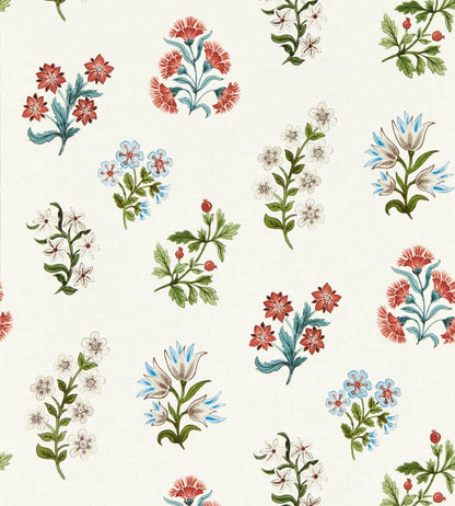 Leiden Wallpaper by Clarke & Clarke Coral