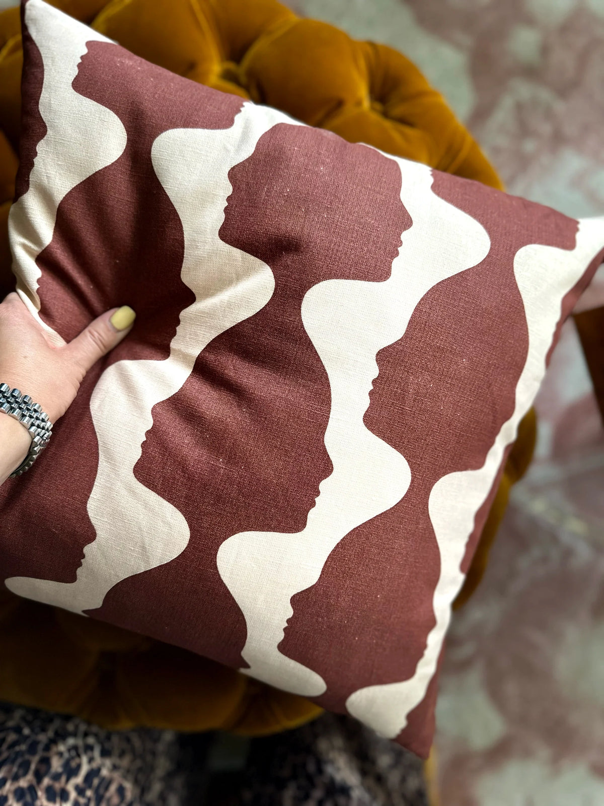 Leila Fabric by Studio Lisa Bengtsson in Original, detail view