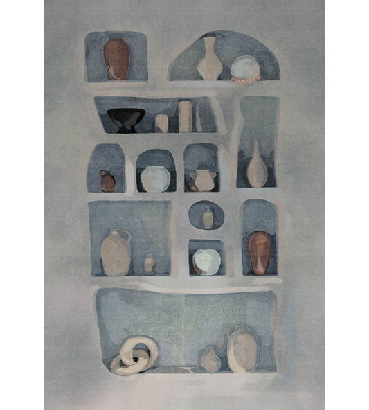 Lekythos Mural by Jannelli&Volpi Blue