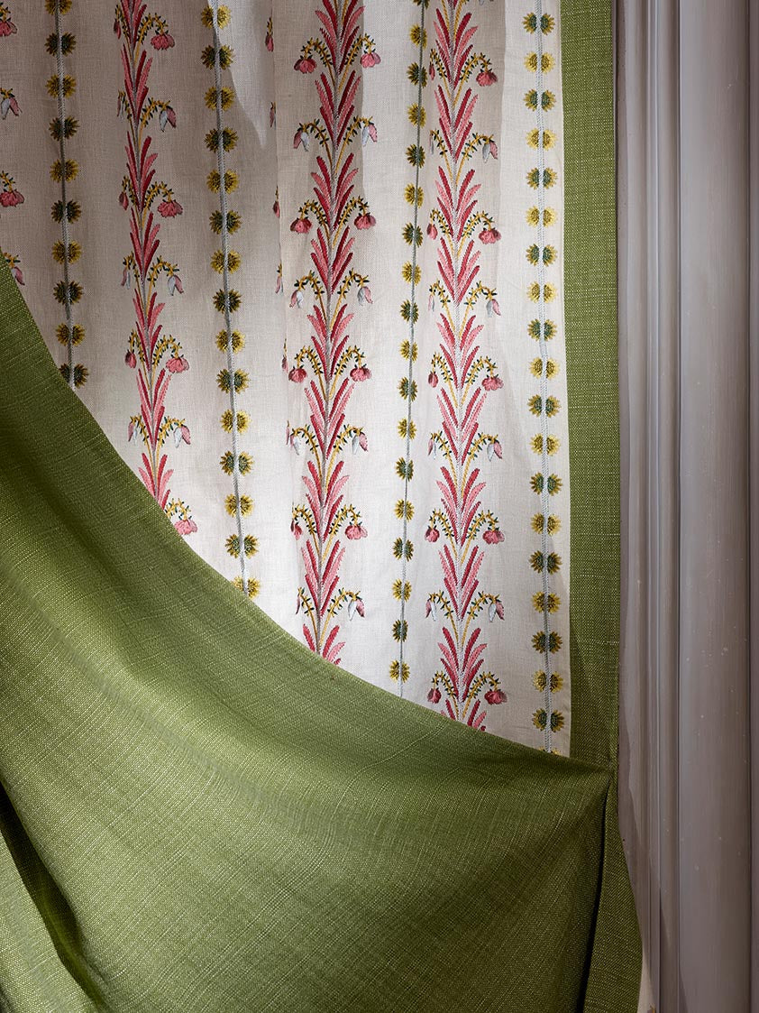 L'Elegant Fabric by Braquenié shown in a room setting
