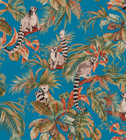 Lemuri Wallpaper by Jannelli&Volpi Blue