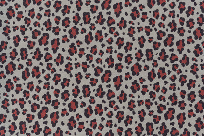 Leopard Spot Fabric by Titley & Marr in Teak & Terracotta