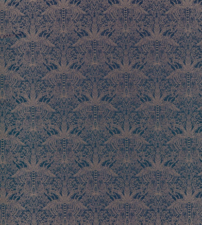 Leopardo Fabric by Clarke & Clarke Midnight/Copper