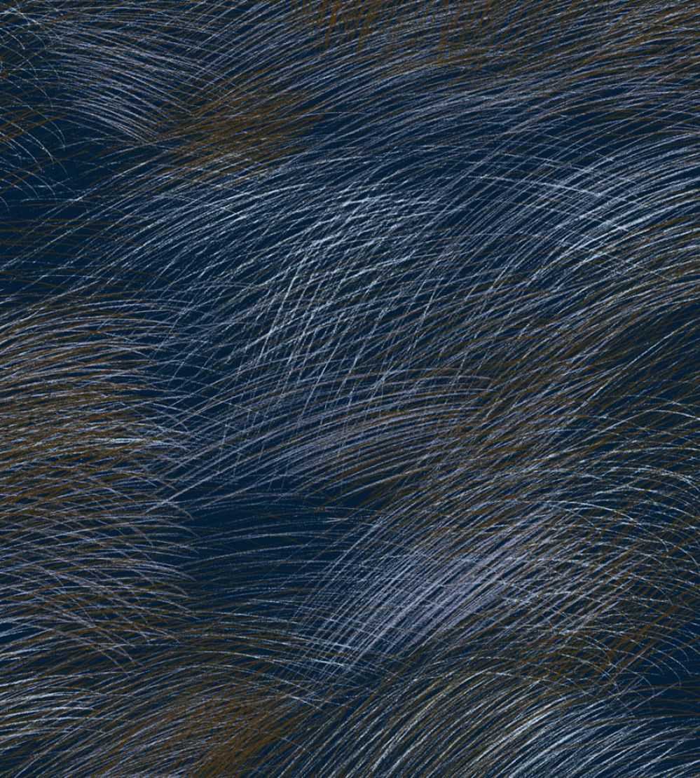 Lepo Wallpaper by Marimekko Navy