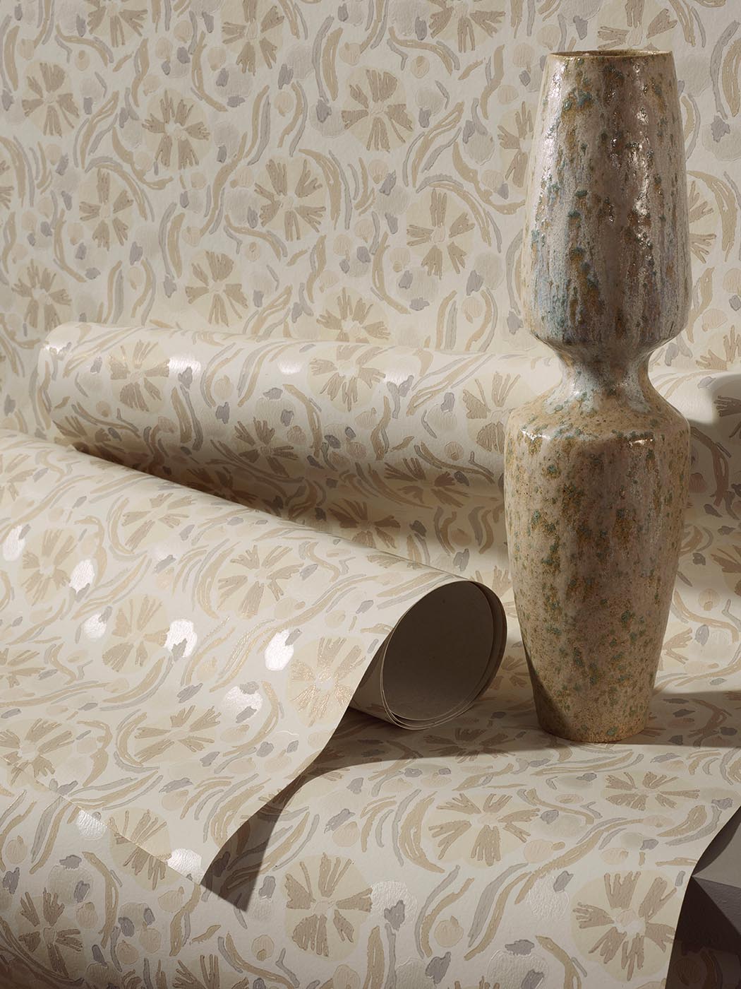 Les Anemones Wallpaper by Pierre Frey shown in a room setting (view 2)