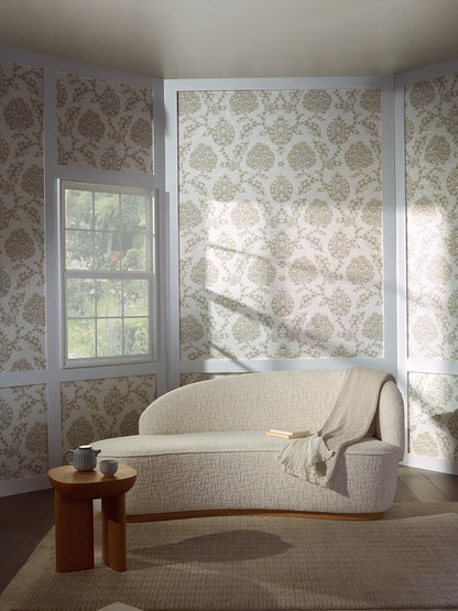 Les Azalees Wallpaper by Pierre Frey shown in a room setting (view 1)