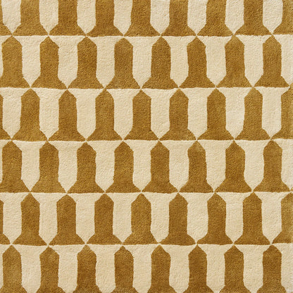 Les Blasons Tuft Main Rug by Le Manach in Miel (LT100002)