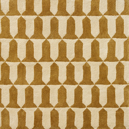 Les Blasons Tuft Main Rug by Le Manach in Miel (LT100002)