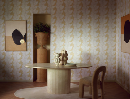 Les Cabosses Wallpaper by Pierre Frey shown in a room setting (view 1)