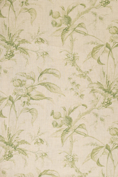 Les Châtaignes Fabric by Jean Monro in Green