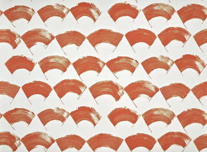 Les Eventails Wallpaper by Pierre Frey in Coquelicot (FP048003)