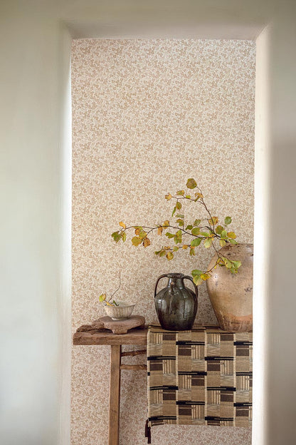 Les Fleurs de Cerisiers Wallpaper by Pierre Frey shown in a room setting (view 1)