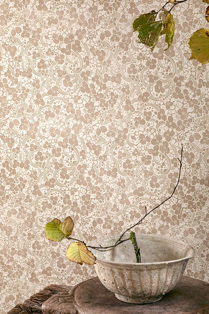 Les Fleurs de Cerisiers Wallpaper by Pierre Frey shown in a room setting (view 2)